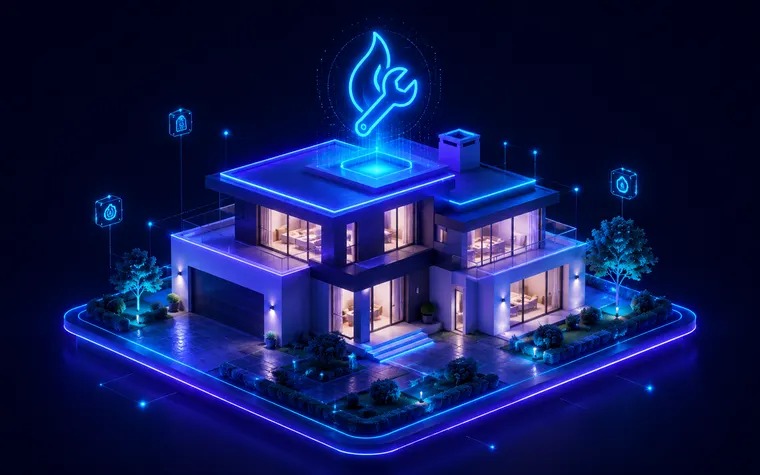 Home services and trades website concept
