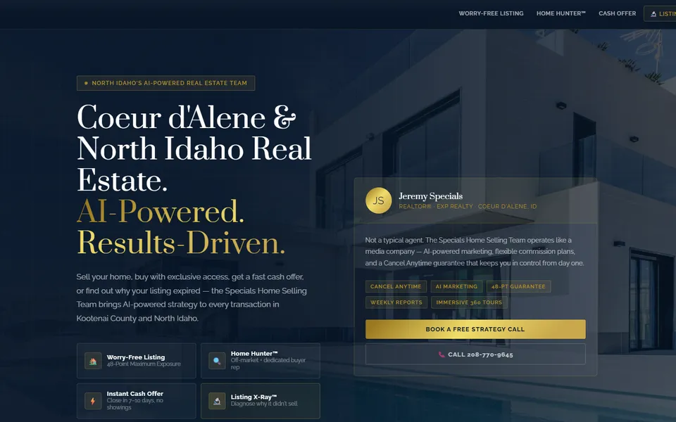 SoldBySpecials real estate website